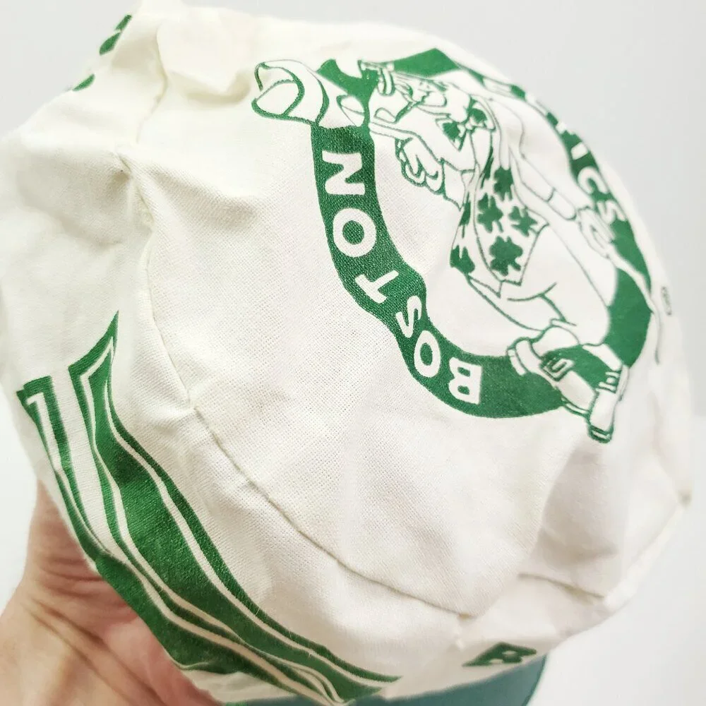 Boston Celtics Vintage Painter's Hat Cap 1981 NBA Champions Lucky Leprechaun
